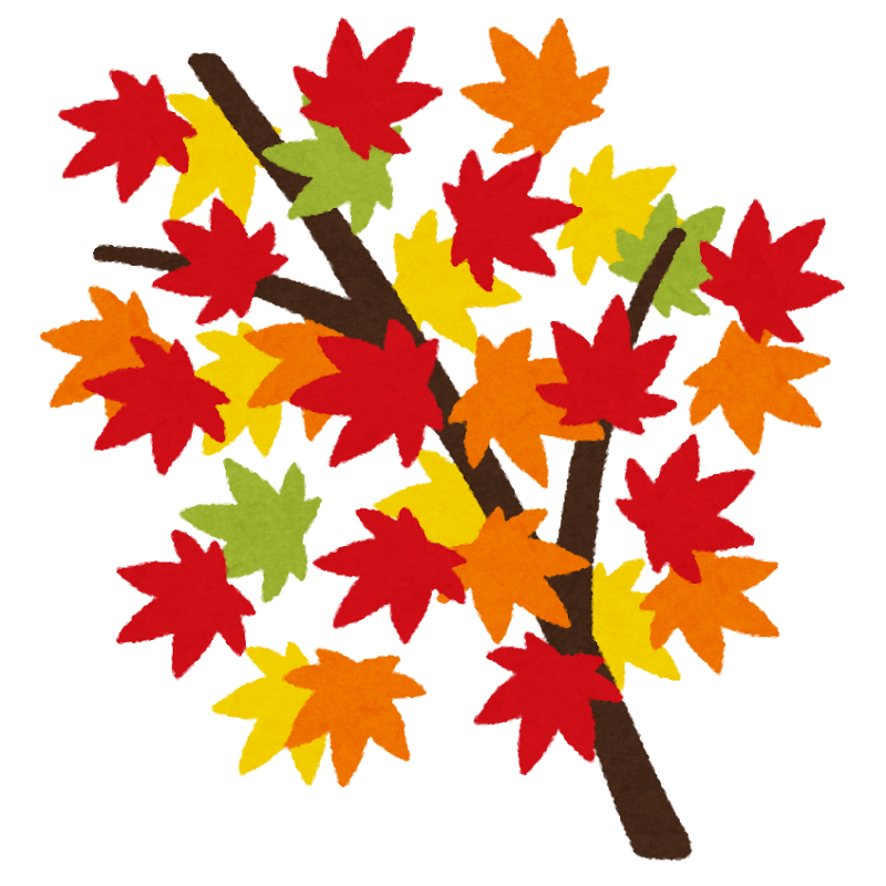 2階　11月の貼り絵