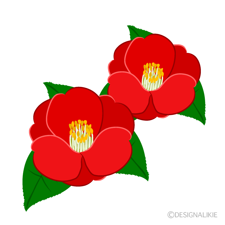 2階　1月・2月の貼り絵